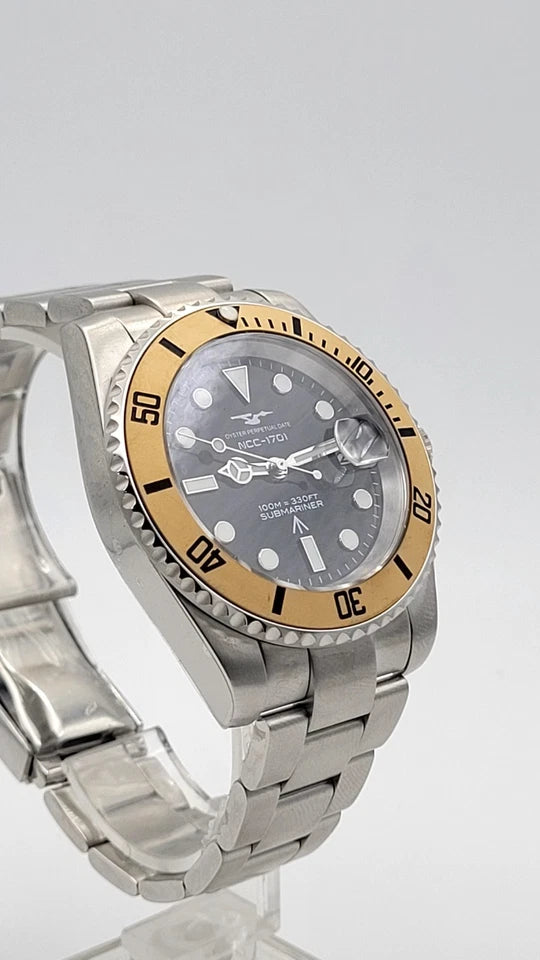 Cpt Kirk Automatic Watch Divers Watch Citizen Japan 100m Star Trek Trekkie