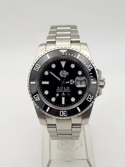 BLACK SOLO Automatic Divers Watch. Sapphire Ceramic 100m Star Wars