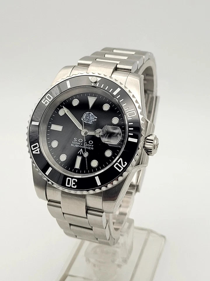 BLACK SOLO Automatic Divers Watch. Sapphire Ceramic 100m Star Wars