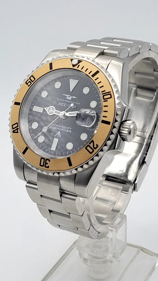 Cpt Kirk Automatic Watch Divers Watch Citizen Japan 100m Star Trek Trekkie