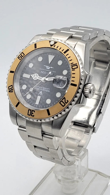 Cpt Kirk Automatic Watch Divers Watch Citizen Japan 100m Star Trek Trekkie