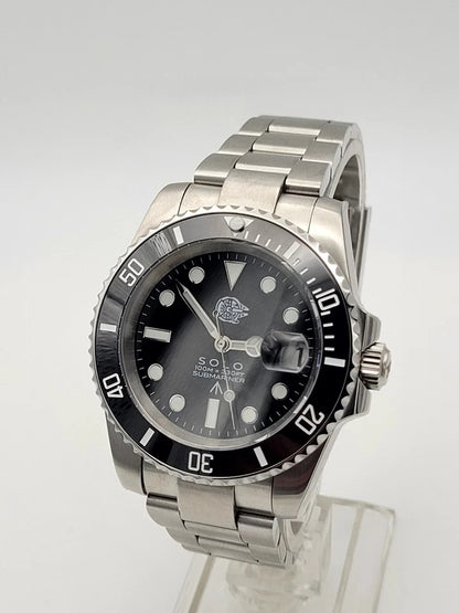 BLACK SOLO Automatic Divers Watch. Sapphire Ceramic 100m Star Wars