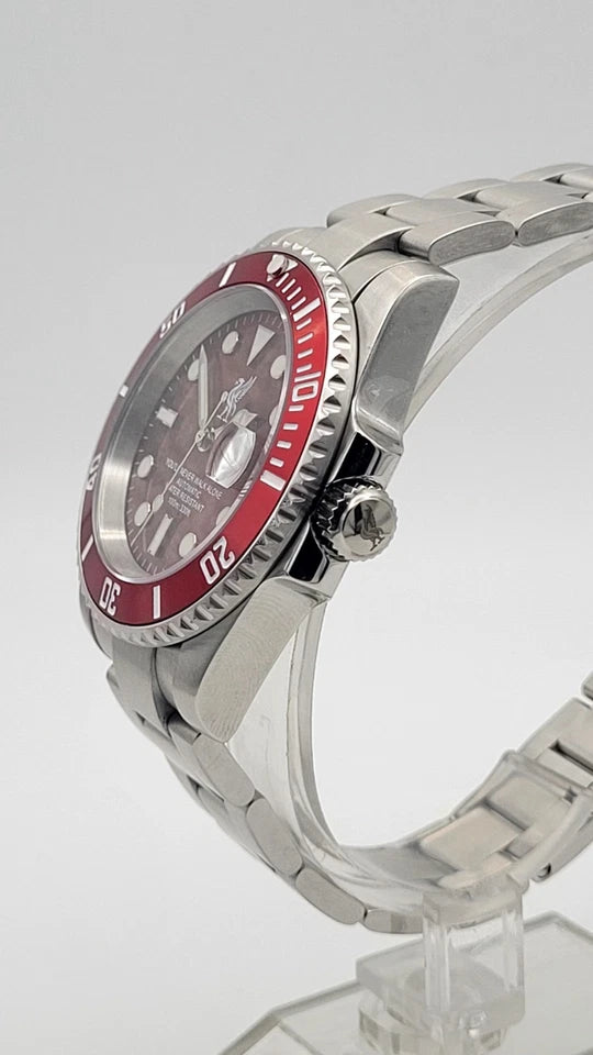 New Liverpool Football LFC Automatic Divers Watch Japan Citizen Miyota Red