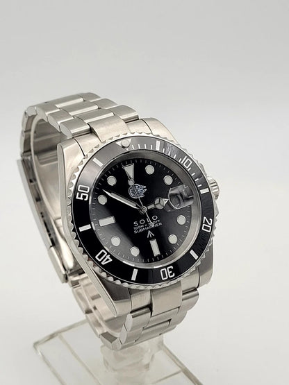 BLACK SOLO Automatic Divers Watch. Sapphire Ceramic 100m Star Wars
